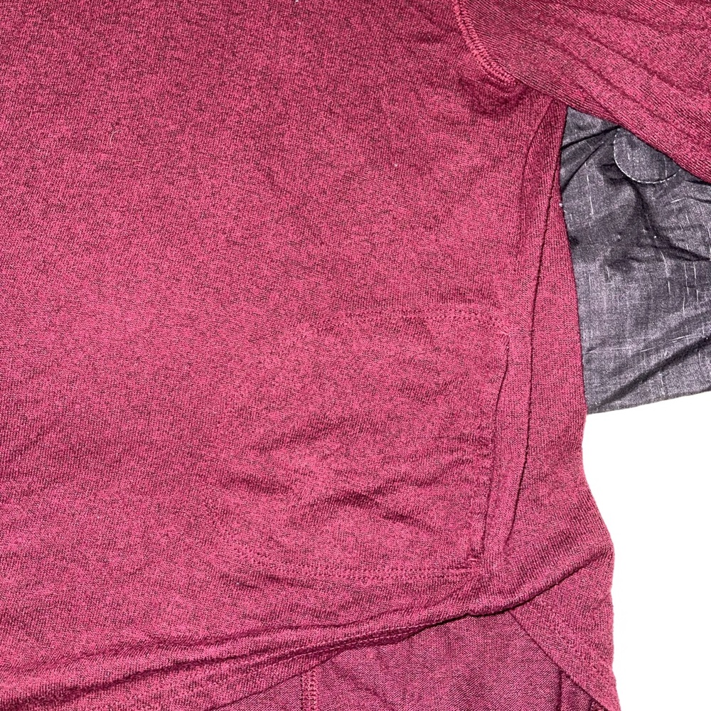 Burgundy light sweatshirt